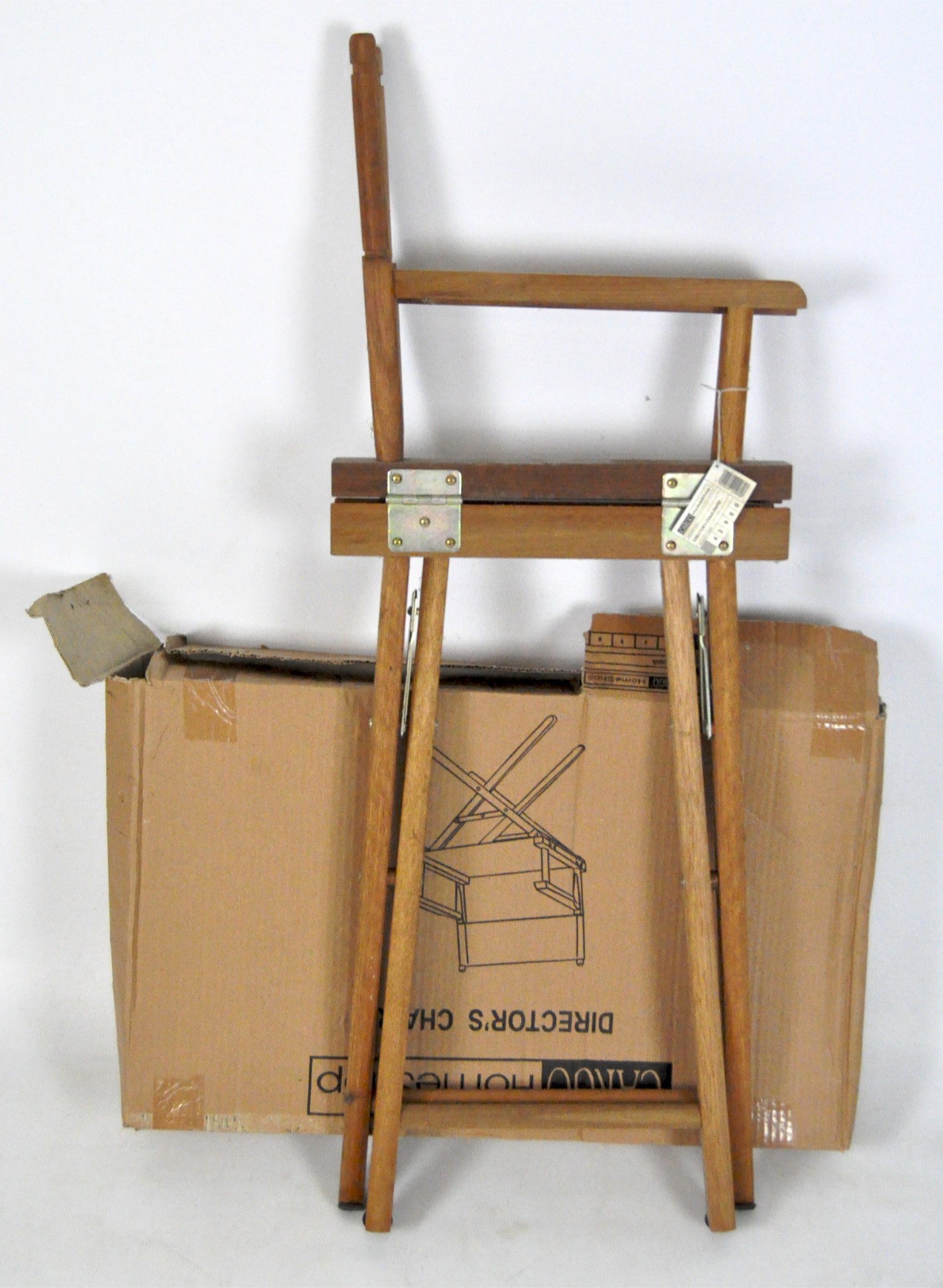 A modern Cargo folding director's chair,