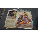 Two original vintage bullfighting advertising posters,