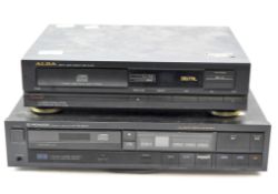 Two compact disc players by Pioneer,