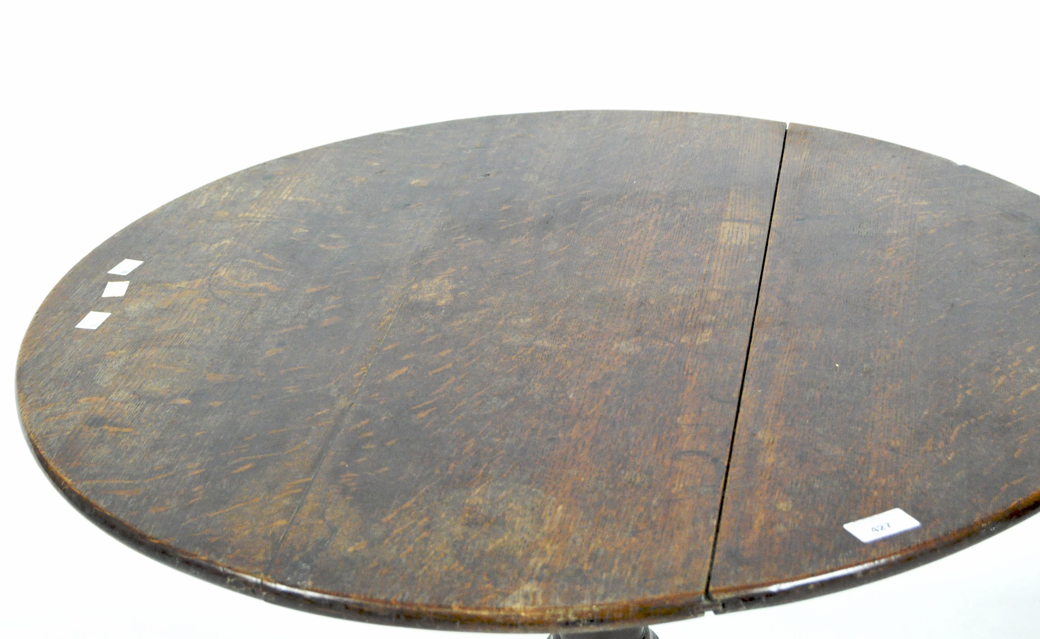 A Victorian mahogany drop leaf table, - Image 3 of 3