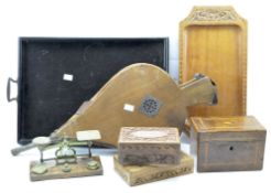 An assortment of collectables,