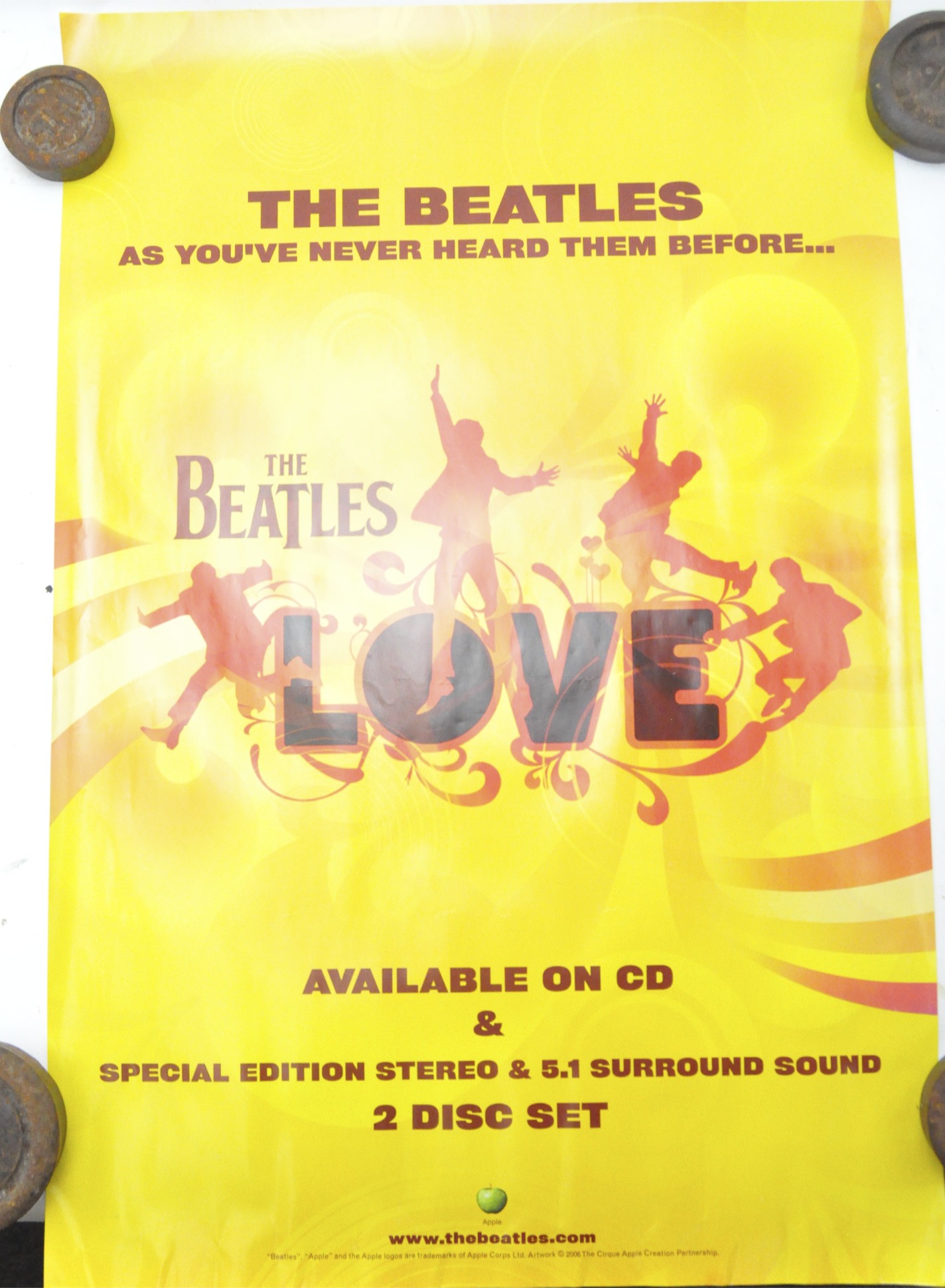 The Beatles original promotional posters, - Image 4 of 5