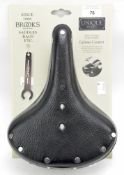 A Brooks racing saddle,