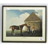 A contemporary print of 'Eclipse' by George Stubbs,