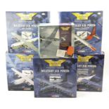 A collection of six Corgi Aviation archive diecast models,