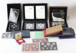 A collection of commemorative and proof British coinage,