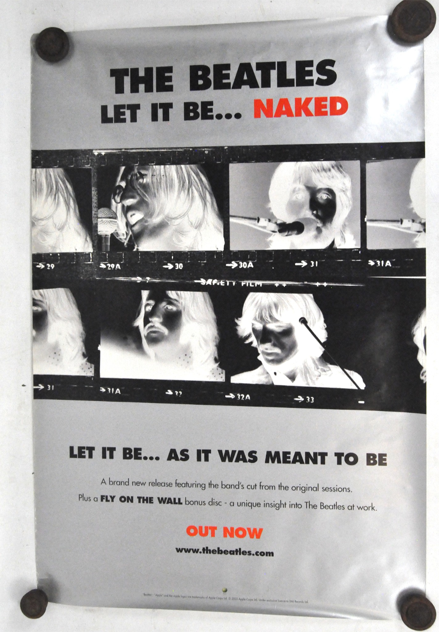 The Beatles original promotional posters, - Image 5 of 5