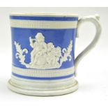 A 19th century frog mug,