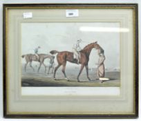 An early 20th century horse racing print,