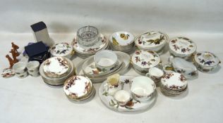 A Royal Worcester part dinner service,