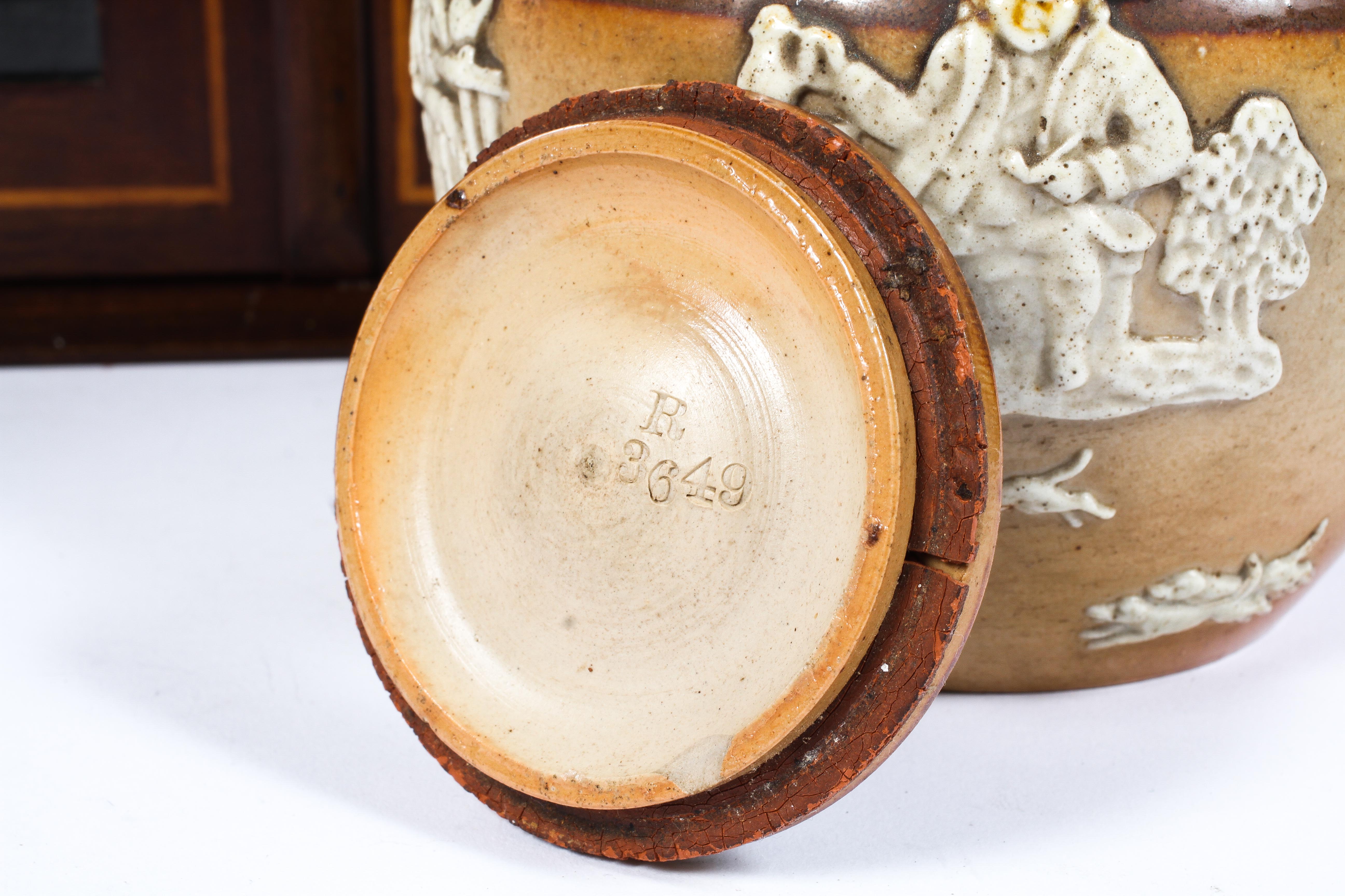 A mahogany silver mounted smoker's cabinet, inlaid with a Georgian style satinwood medallion to top, - Image 5 of 7