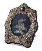 An 20th century silver mounted picture frame,