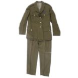 A 20th century British military army coat,