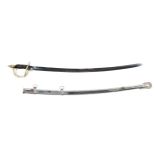 A 20th century cavalry dress sword,