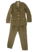 A 20th century British military army coat,