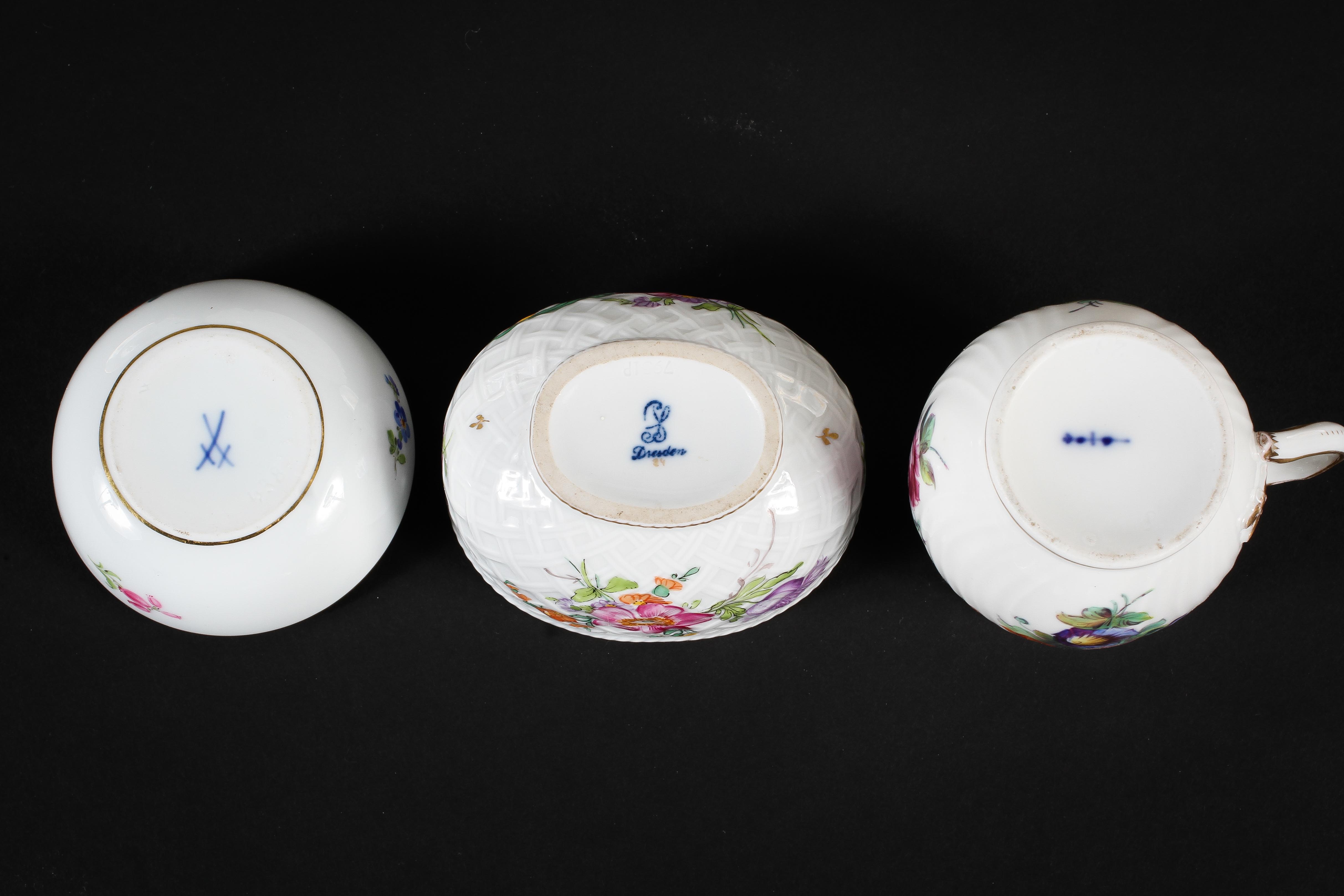 A collection of British and European ceramics, circa 1820 and later, printed and impressed marks, - Image 5 of 8