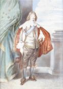 After Anthony Van Dyke (1599-1641), 19th century, portrait of William Cavendish Duke of Newcastle