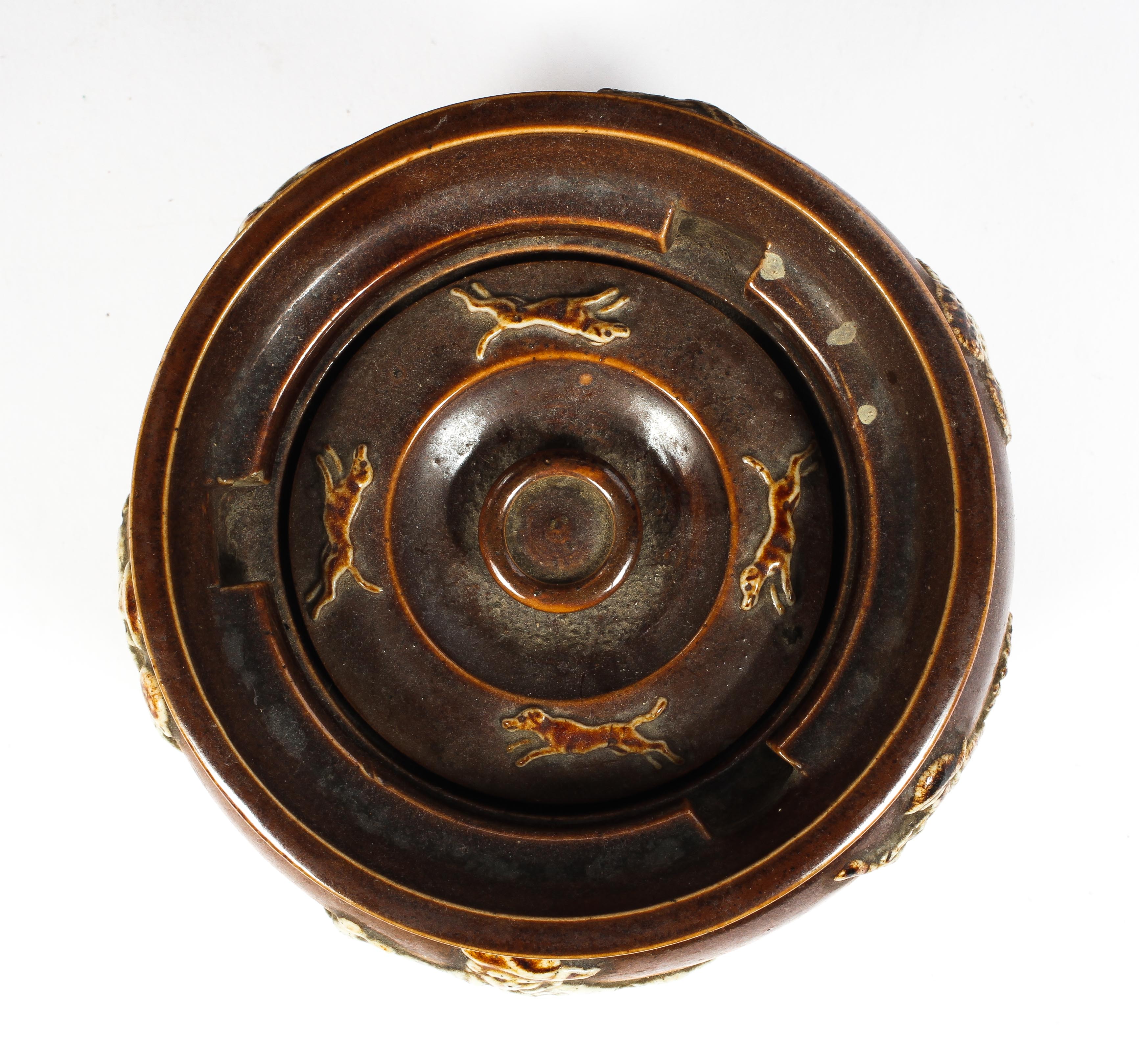 A mahogany silver mounted smoker's cabinet, inlaid with a Georgian style satinwood medallion to top, - Image 2 of 7