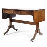 A Regency mahogany Pembroke table, early 19th century,