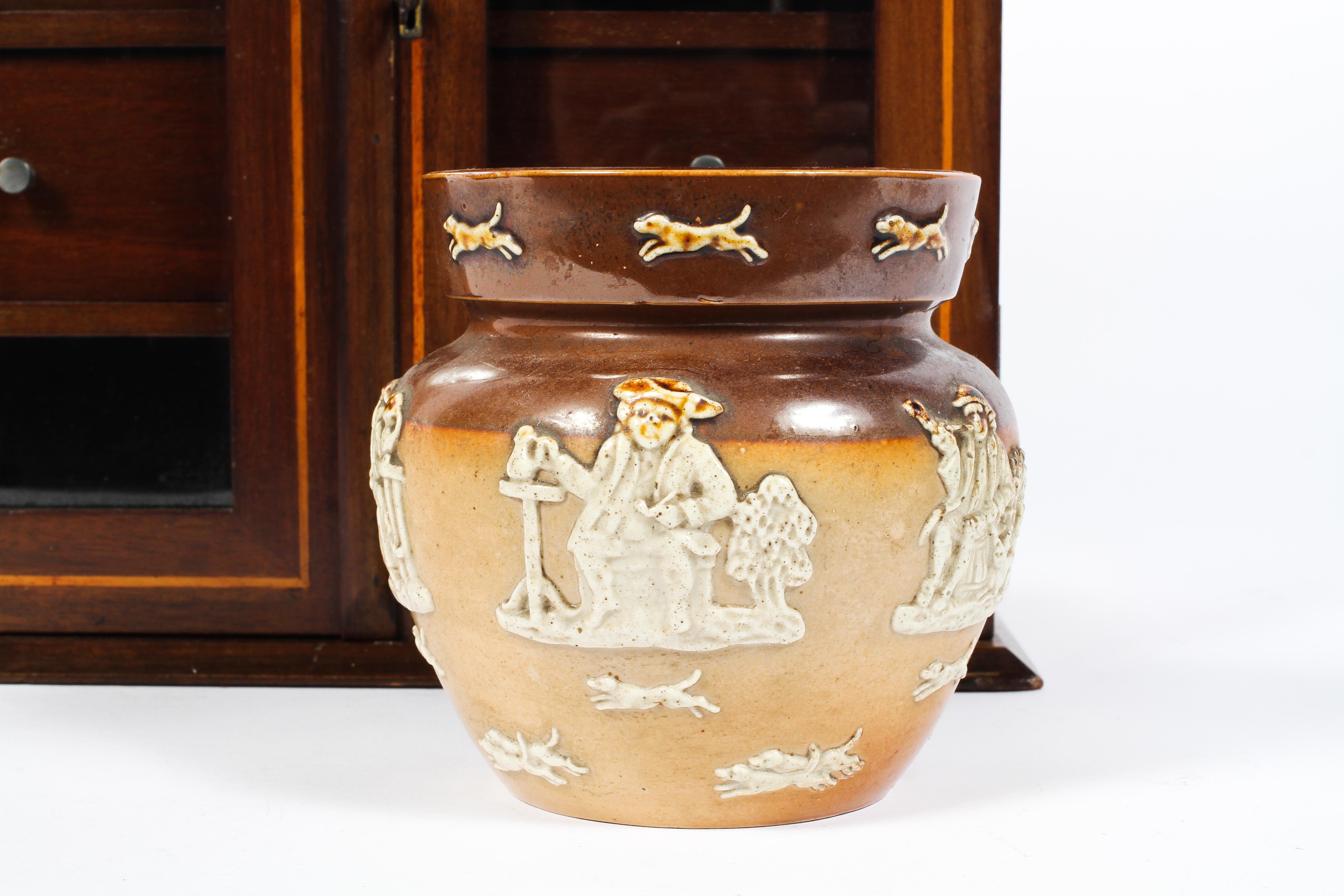 A mahogany silver mounted smoker's cabinet, inlaid with a Georgian style satinwood medallion to top,