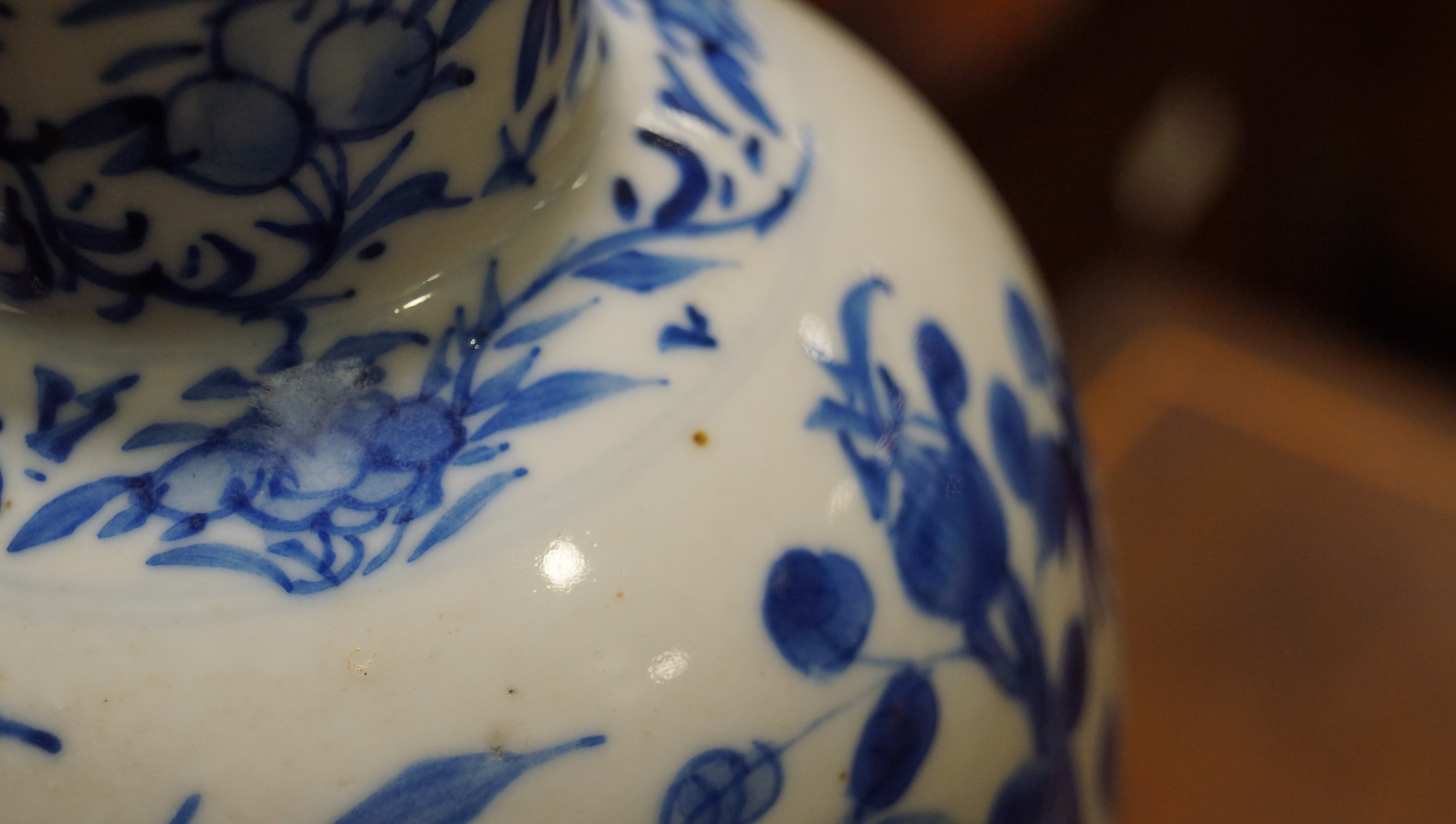 A Chinese porcelain blue and white baluster vase, 19th century, with four character mark, - Image 10 of 17