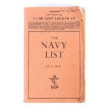 A copy of The Navy list, July 1957