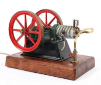 A model believed to be from a Stuart Turner casting of an Atmospheric Gas Engine,