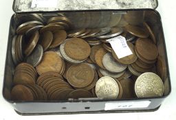 A quantity of circulated coinage, mostly GB,