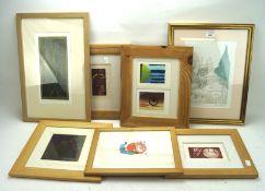 A collection of Helen Wakefield, (British,. 21 Century School) assorted prints and artwork