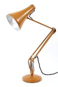 A vintage Herbert Terry anglepoise lamp