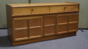 A 20th century wooden retro sideboard,