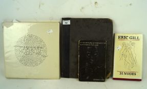 A 20th century scrapbook and three other books,