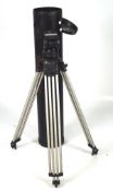A large Sachtler Munchen camera tripod in case,