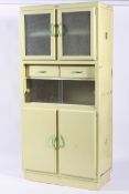 A 1960`s Blue Gate Productions, Pride-o-Home kitchen unit/larder.