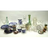 A selection of assorted ceramics and glassware,