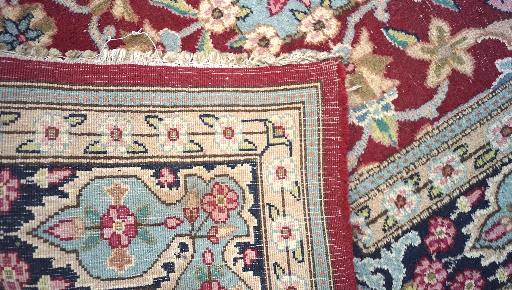 A 20th century woven Persian style rug, - Image 3 of 3