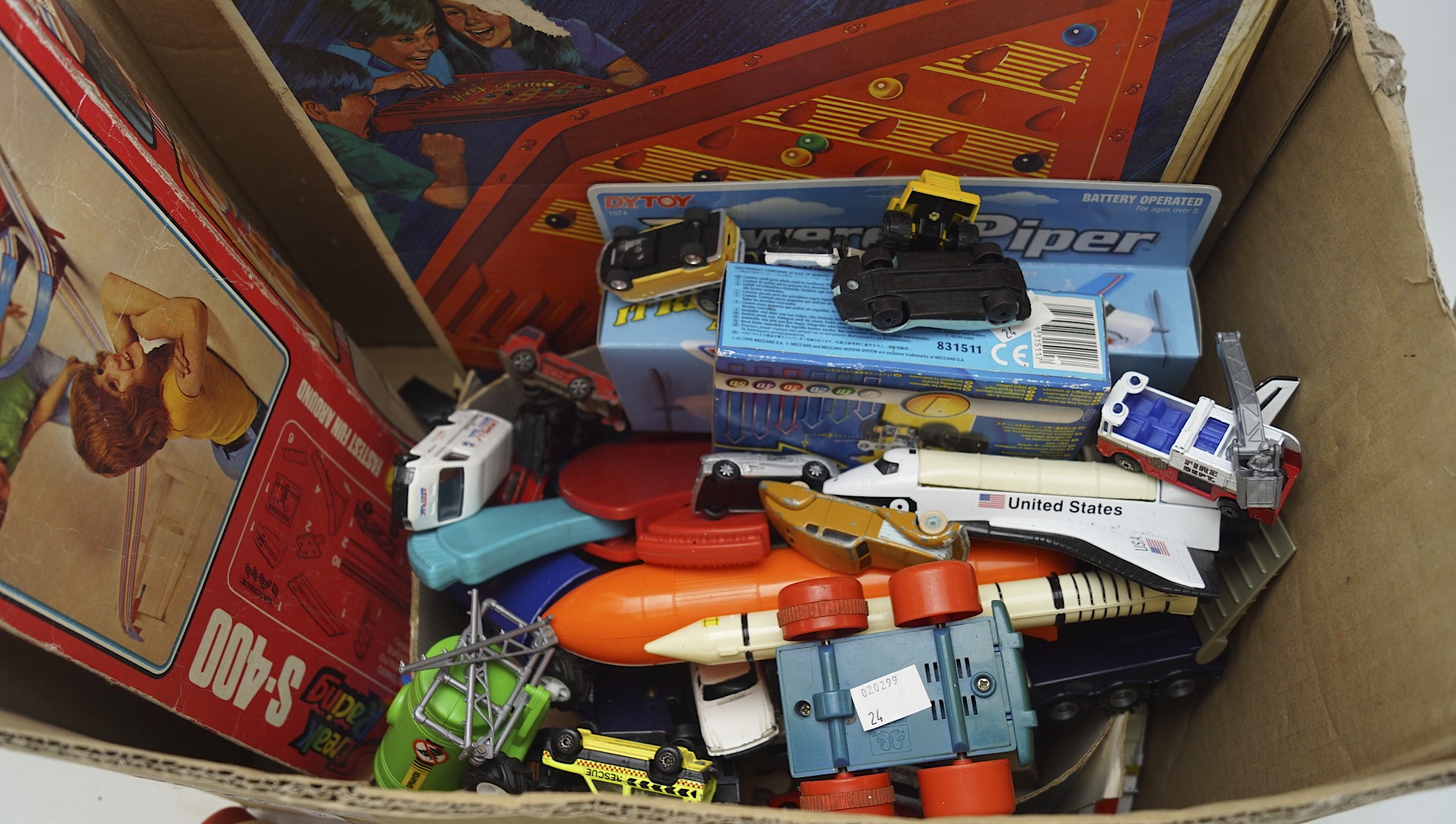 A collection of assorted vintage toys, to include die cast model vehicles, - Image 2 of 2