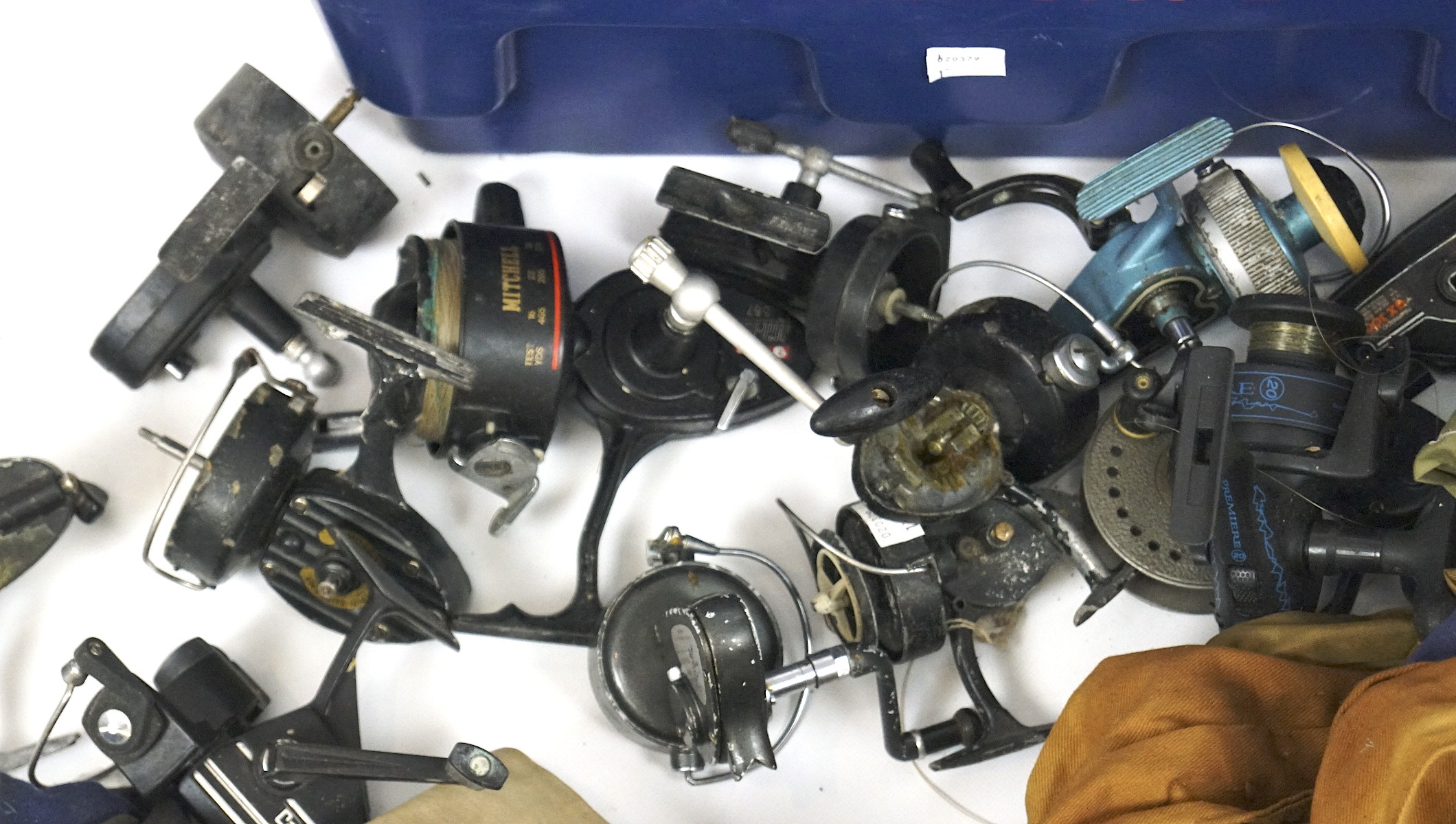 An extensive collection of fishing reels and rod bags, to include a Garcia Mitchell 387 reel, - Image 2 of 3
