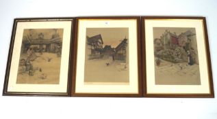 Three Cecil Aldin prints