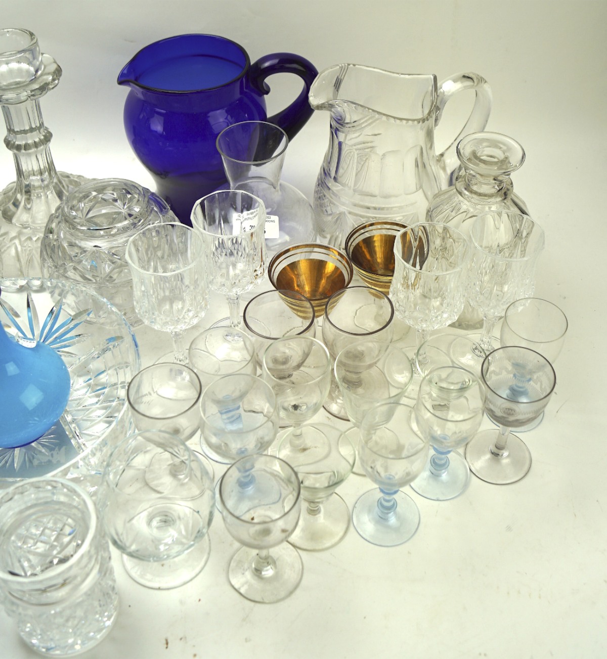 A large collection of assorted glassware, including jugs, paperweights, decanters, bowls and more, - Image 5 of 5