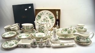 A collection of Crown Staffordshire Kowloon pattern ceramics,