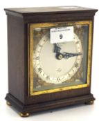 A Garrard & Co Ltd mantle clock, the movement by Elliot London,