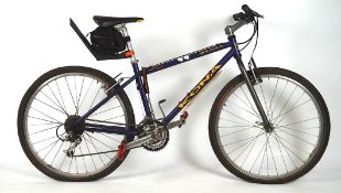 A Kona Kilauea 'race light' push bike,