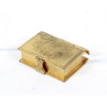 A miniature book 'Schloss's English bijoux almanac for 1843