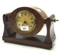 A German swivel clock by Hamburg American Co,