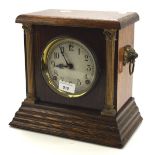 A mid 20th century American Sessions Clock Company mantle clock,