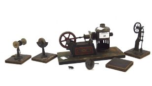 A German Georges Carette steam engine toy,