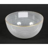 A 20th century Italian art glass bowl,