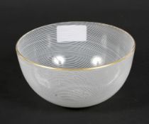 A 20th century Italian art glass bowl,