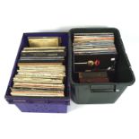A large collection of vintage LPs, including classical music, choirs and hymns,